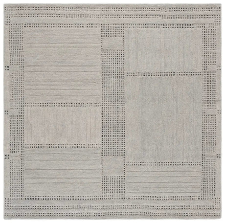Safavieh Harvest 6'-0" x 6'-0" Rug in Silver / Grey