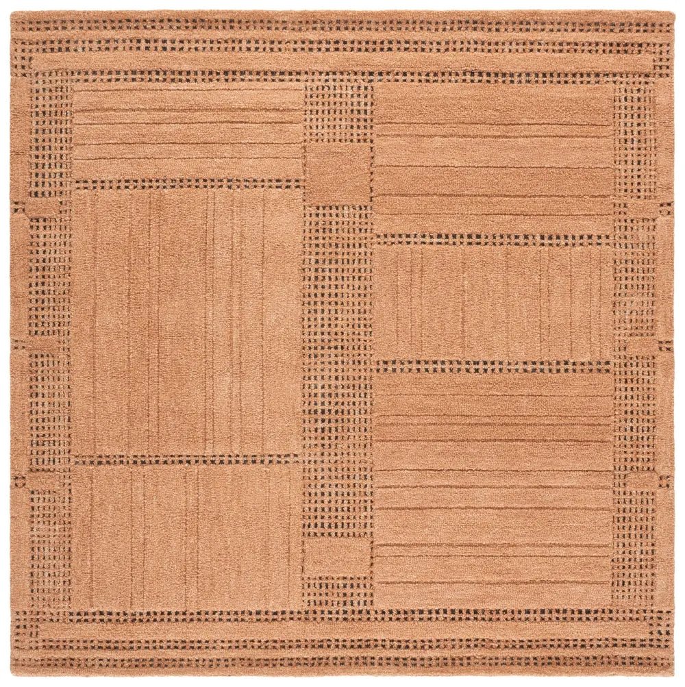 Safavieh Harvest 6'-0" x 6'-0" Rug in Rust