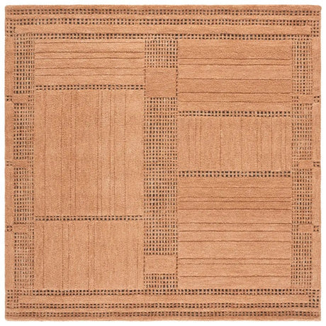 Safavieh Harvest 6'-0" x 6'-0" Rug in Rust