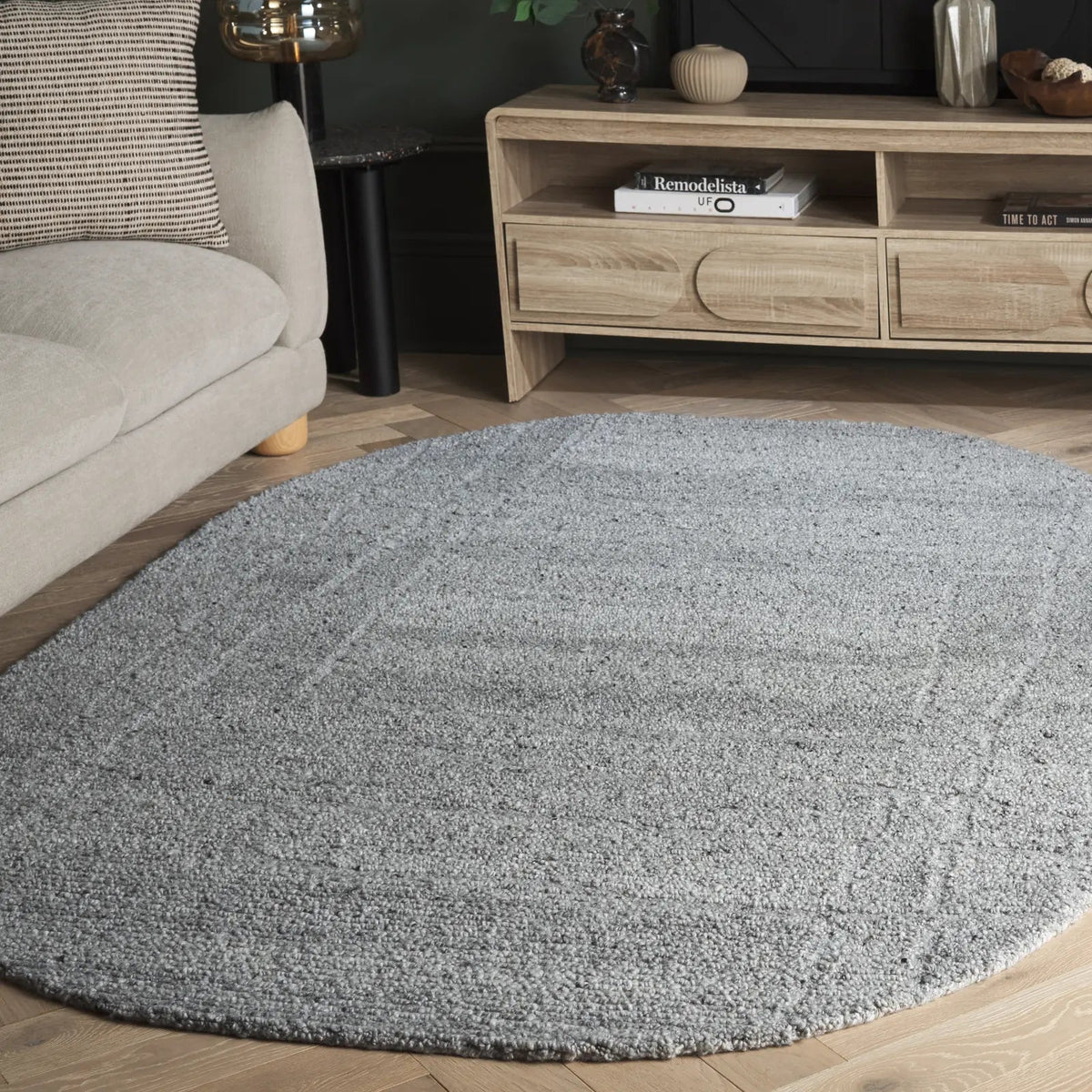 Safavieh Harvest 3'-0" x 5'-0" Rug in Grey