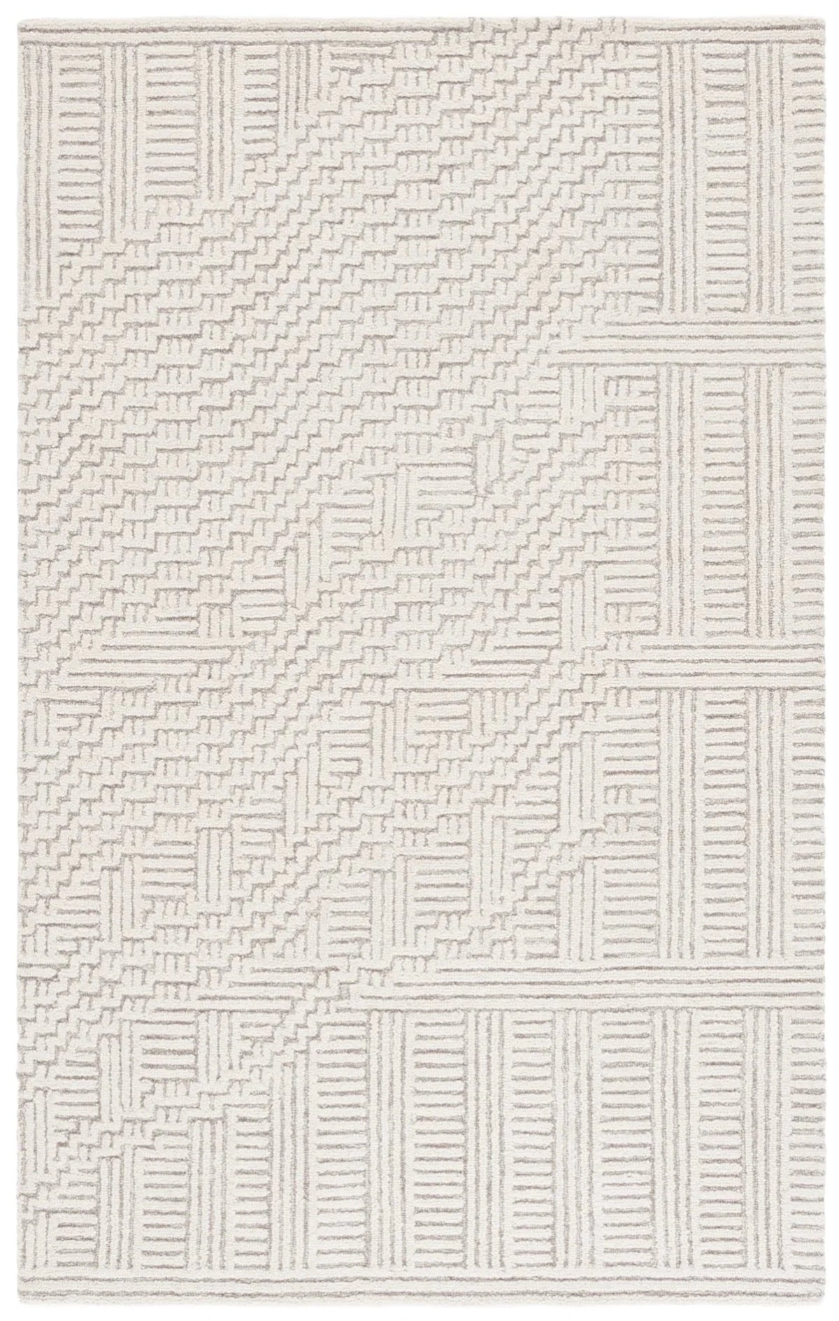 Safavieh Harvest 4'-0" x 6'-0" Rug in Natural / Ivory