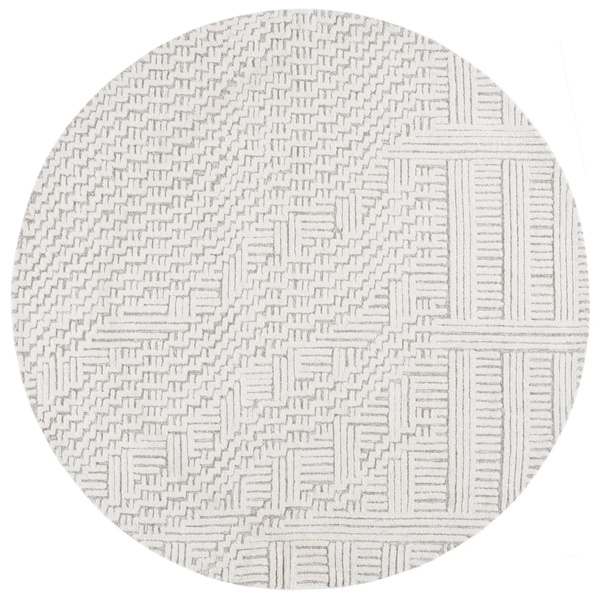 Safavieh Harvest 6'-0" x 6'-0" Rug in Natural / Ivory