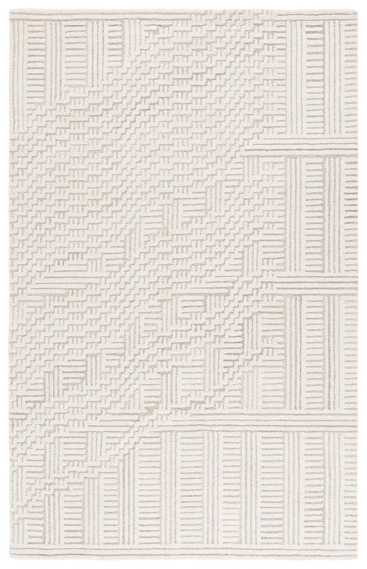 Safavieh Harvest 4'-0" x 6'-0" Rug in Beige / Ivory