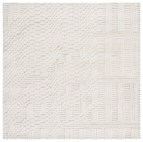 Safavieh Harvest 6'-0" x 6'-0" Rug in Beige / Ivory