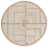 Safavieh Harvest 6'-0" x 6'-0" Rug in Beige / Ivory