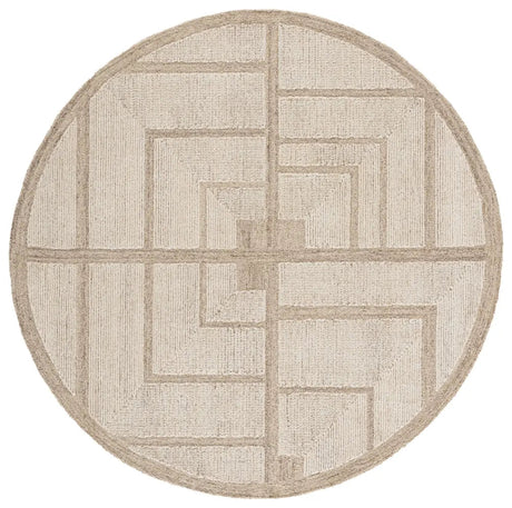 Safavieh Harvest 6'-0" x 6'-0" Rug in Beige / Ivory