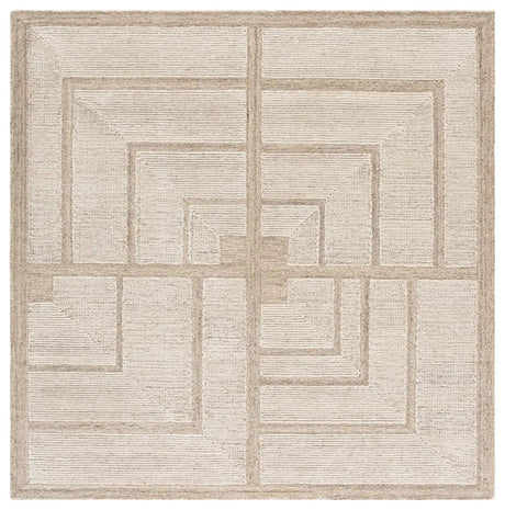 Safavieh Harvest 6'-0" x 6'-0" Rug in Beige / Ivory
