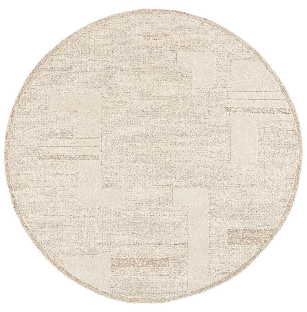 Safavieh Harvest 6'-0" x 6'-0" Rug in Beige / Ivory