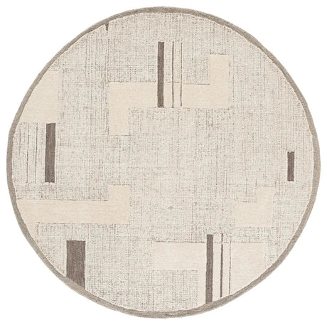 Safavieh Harvest 6'-0" x 6'-0" Rug in Taupe / Ivory