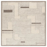 Safavieh Harvest 6'-0" x 6'-0" Rug in Taupe / Ivory