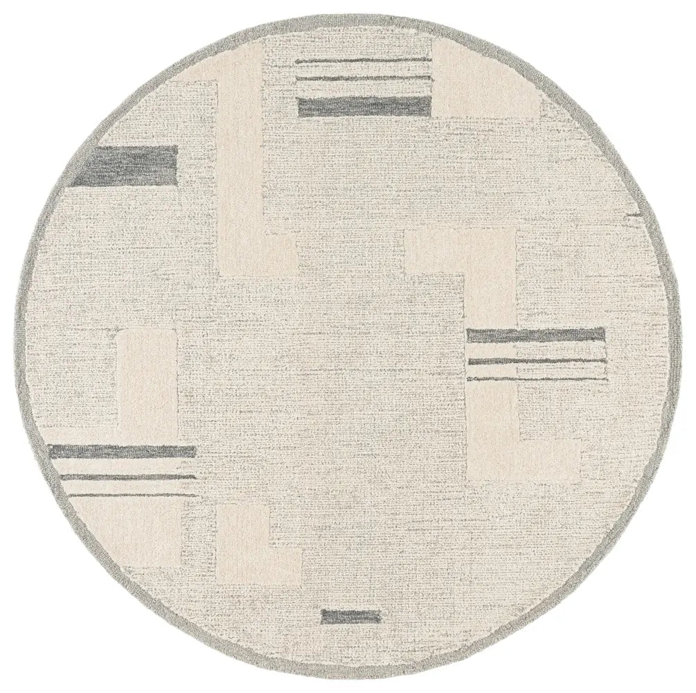 Safavieh Harvest 6'-0" x 6'-0" Rug in Grey / Ivory