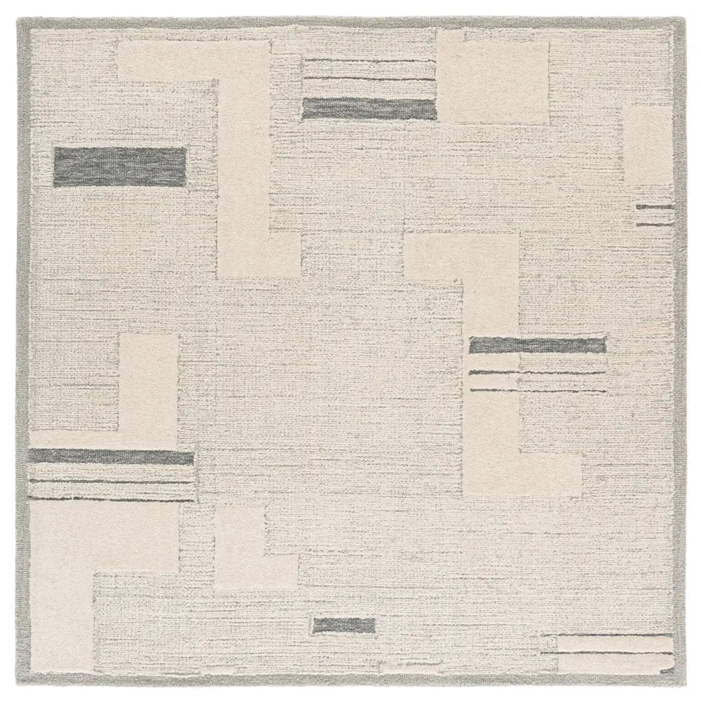 Safavieh Harvest 6'-0" x 6'-0" Rug in Grey / Ivory