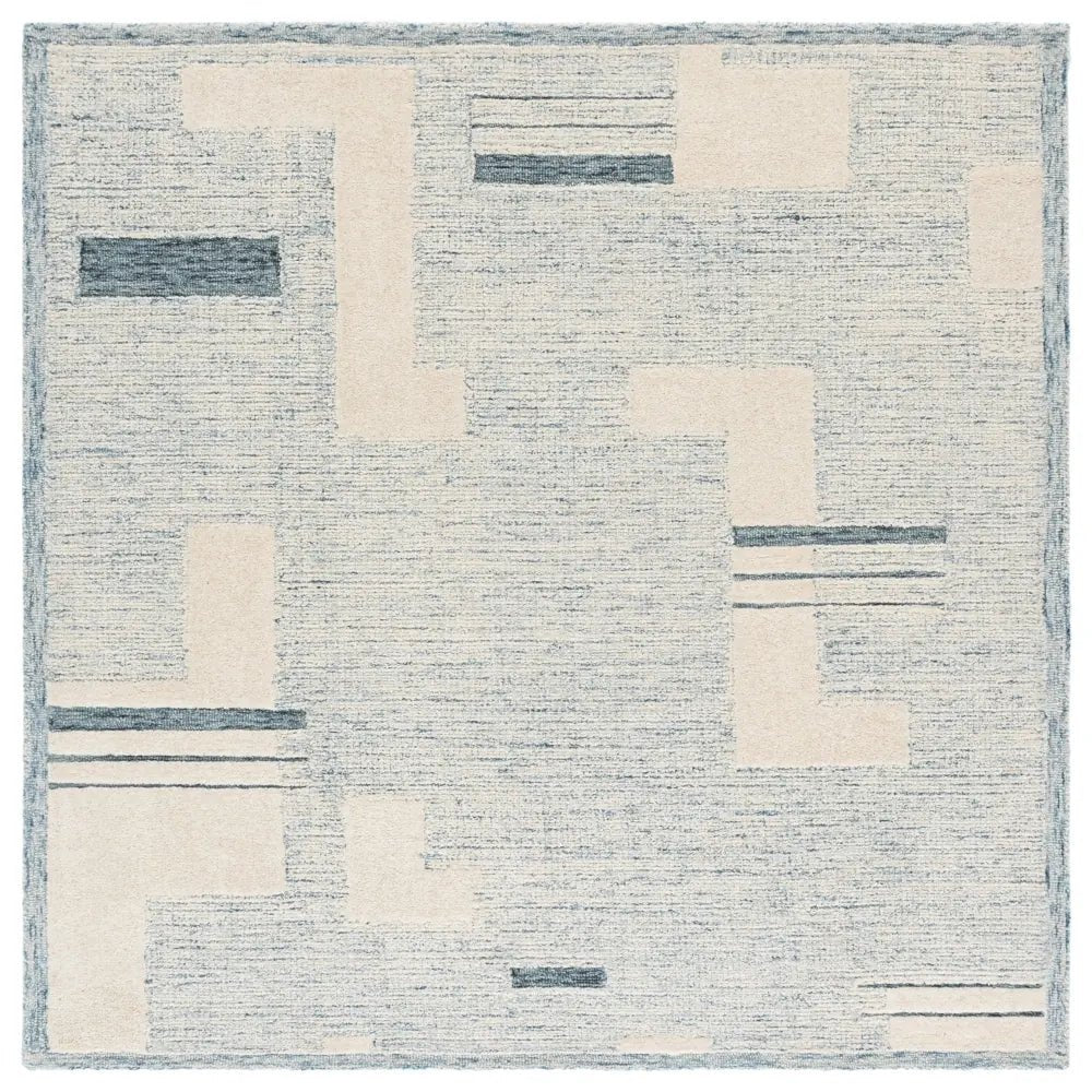 Safavieh Harvest 6'-0" x 6'-0" Rug in Blue / Ivory