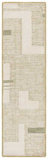 Safavieh Harvest 2'-3" x 8'-0" Rug in Green / Ivory