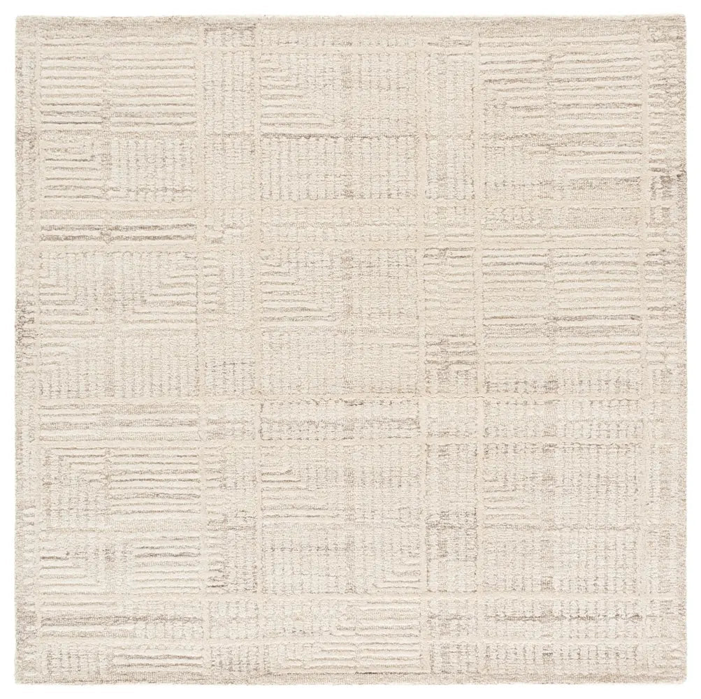 Safavieh Harvest 6'-0" x 6'-0" Rug in Beige / Ivory