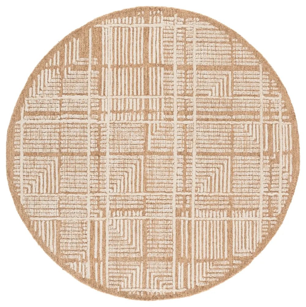 Safavieh Harvest 6'-0" x 6'-0" Rug in Gold / Ivory
