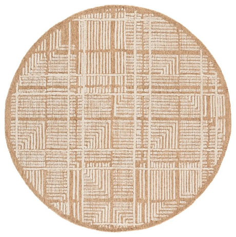 Safavieh Harvest 6'-0" x 6'-0" Rug in Gold / Ivory
