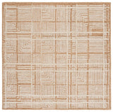 Safavieh Harvest 6'-0" x 6'-0" Rug in Gold / Ivory