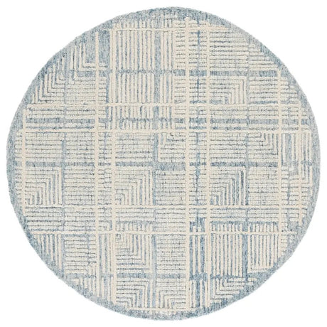 Safavieh Harvest 6'-0" x 6'-0" Rug in Blue / Ivory