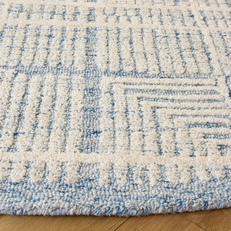 Safavieh Harvest 6'-0" x 6'-0" Rug in Blue / Ivory