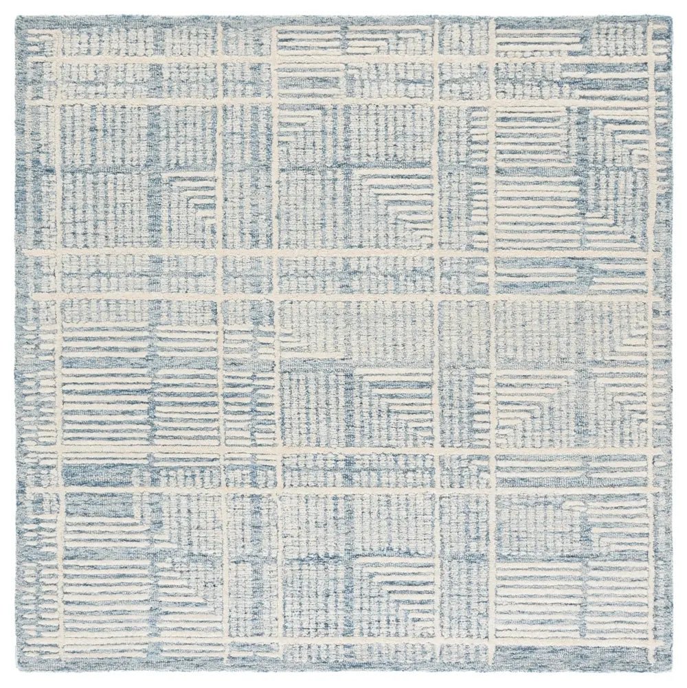 Safavieh Harvest 6'-0" x 6'-0" Rug in Blue / Ivory