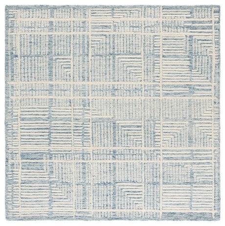 Safavieh Harvest 6'-0" x 6'-0" Rug in Blue / Ivory