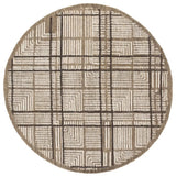 Safavieh Harvest 6'-0" x 6'-0" Rug in Brown / Ivory