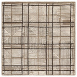 Safavieh Harvest 6'-0" x 6'-0" Rug in Brown / Ivory