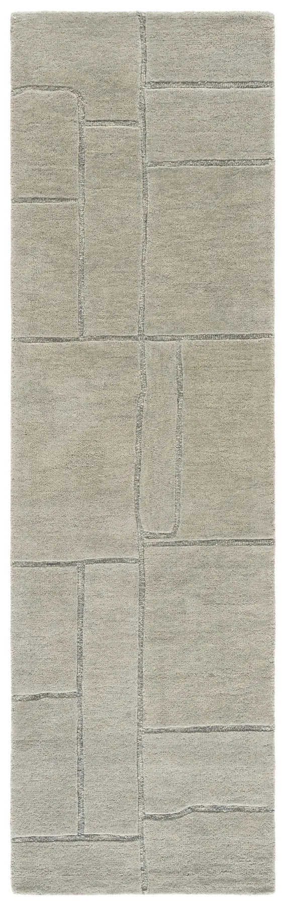 Safavieh Harvest 2'-3" x 8'-0" Rug in Grey / Ivory