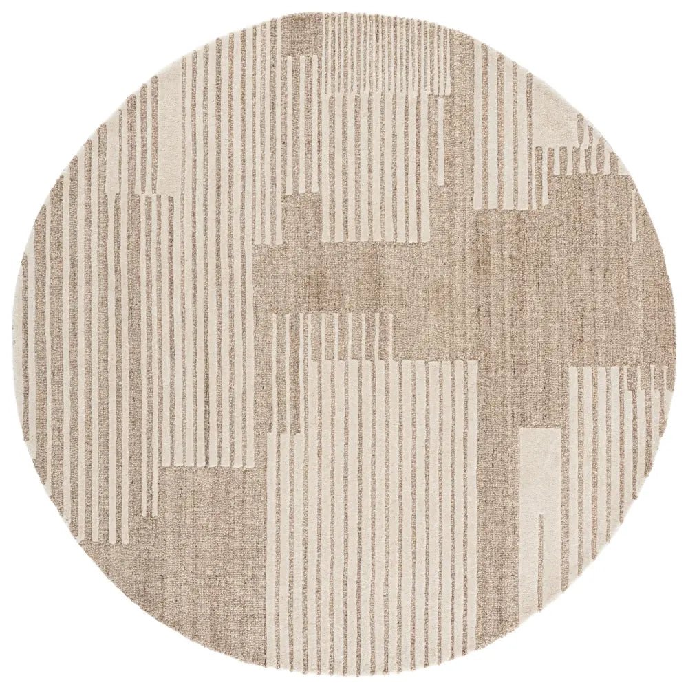 Safavieh Harvest 6'-0" x 6'-0" Rug in Beige / Ivory