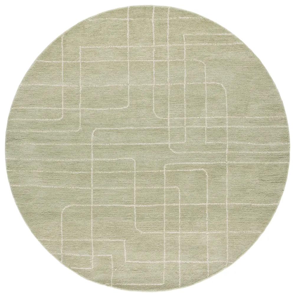 Safavieh Harvest 6'-0" x 6'-0" Rug in Sage