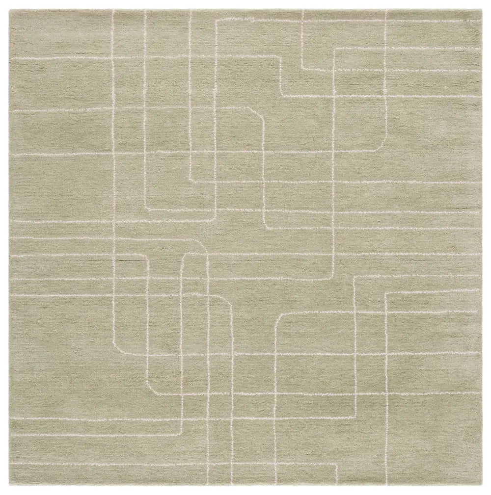 Safavieh Harvest 6'-0" x 6'-0" Rug in Sage