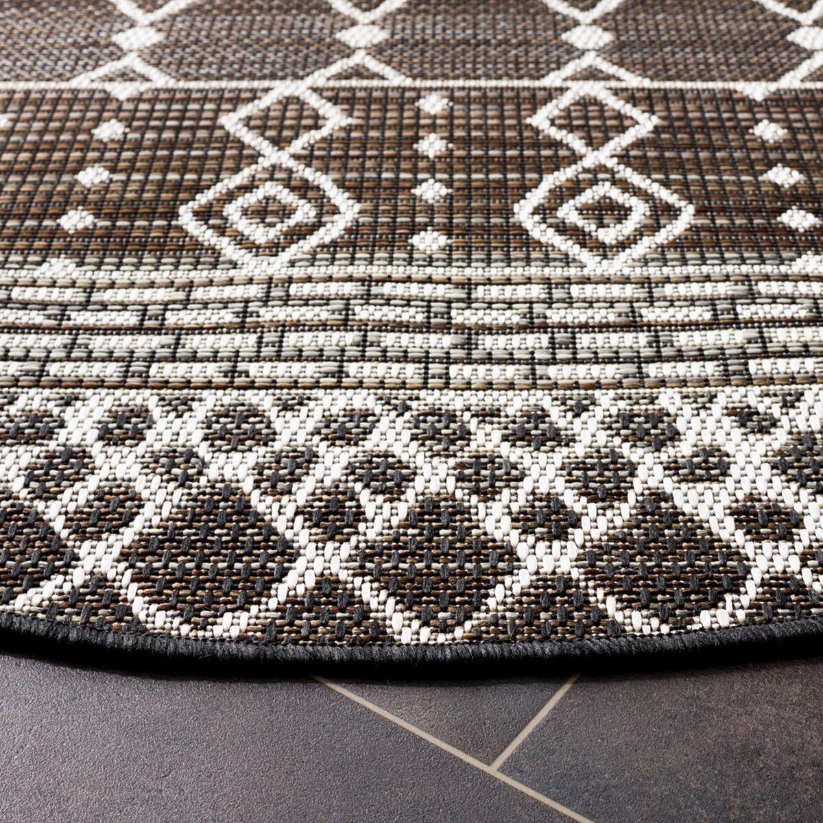 Safavieh Havana Hav301T Brown/Ivory Rug - Safavieh - hav301t - 7r