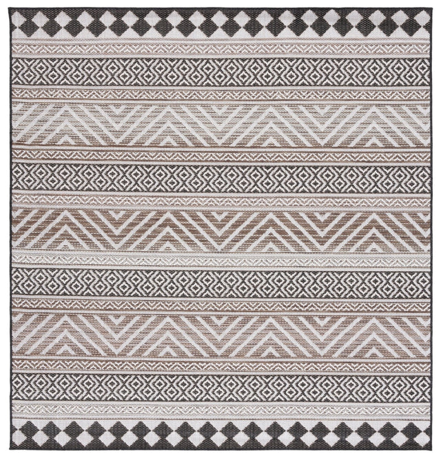 Safavieh Havana Hav325E Light Brown/Black Rug - Safavieh - hav325e - 7sq