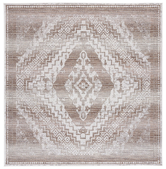 Safavieh Havana Hav340E Light Brown/Ivory Rug - Safavieh - hav340e - 7sq