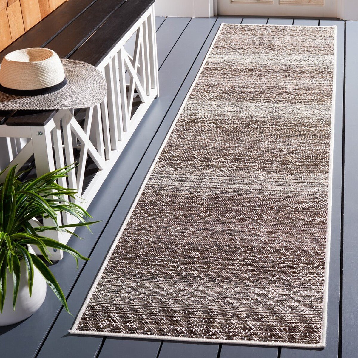 Safavieh Havana Hav350E Light Brown/Ivory Rug - Safavieh - hav350e - 7r