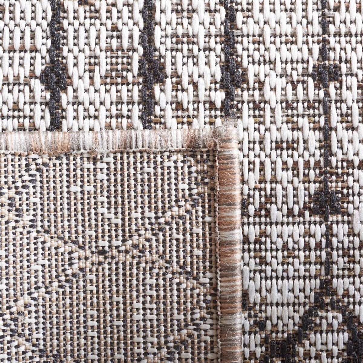 Safavieh Havana Hav370E Light Brown/Black Rug - Safavieh - hav370e - 7r