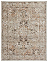 Safavieh Hazel 500 4'-0" x 6'-0" Rug in Beige / Brown