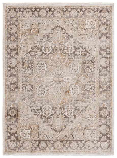 Safavieh Hazel 500 4'-0" x 6'-0" Rug in Gold / Brown