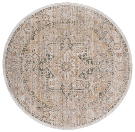 Safavieh Hazel 500 6'-0" x 6'-0" Rug in Taupe / Green