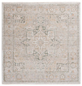 Safavieh Hazel 500 6'-0" x 6'-0" Rug in Taupe / Green