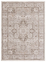 Safavieh Hazel 500 4'-0" x 6'-0" Rug in Brown / Ivory