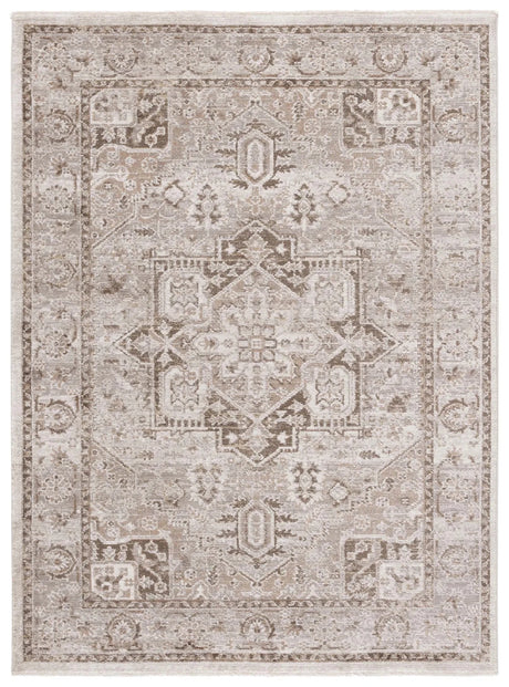 Safavieh Hazel 500 4'-0" x 6'-0" Rug in Brown / Ivory