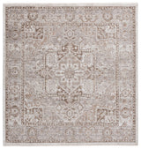 Safavieh Hazel 500 6'-0" x 6'-0" Rug in Brown / Ivory