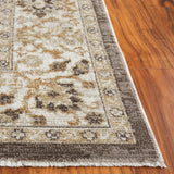 Safavieh Hazel 500 4'-0" x 6'-0" Rug in Brown / Ivory