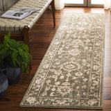 Safavieh Hazel 500 2'-2" x 7'-0" Rug in Green / Ivory