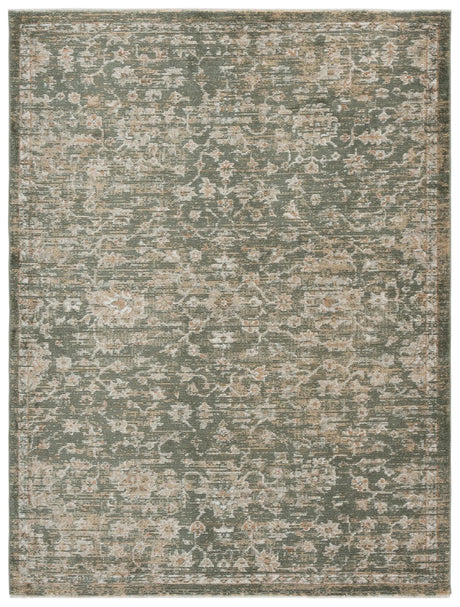 Safavieh Hazel 500 4'-0" x 6'-0" Rug in Green / Beige