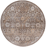 Safavieh Hazel 500 6'-0" x 6'-0" Rug in Brown / Ivory