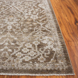Safavieh Hazel 500 4'-0" x 6'-0" Rug in Brown / Ivory