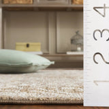 Safavieh Hazel 500 4'-0" x 6'-0" Rug in Brown / Ivory